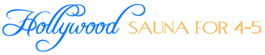 Hollywood Sauna for 4-5 People